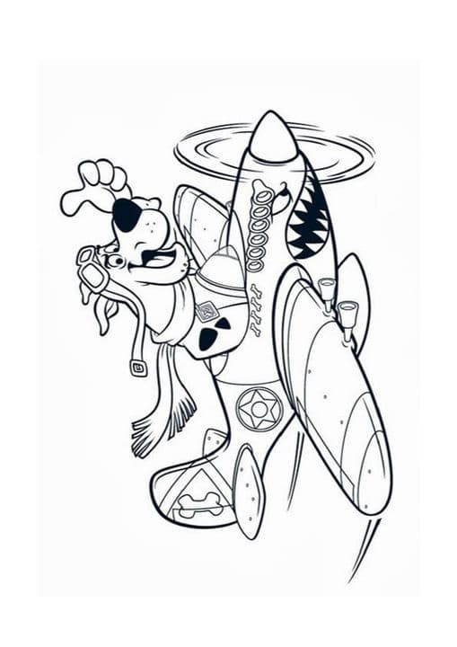 Scooby Doo in Flight