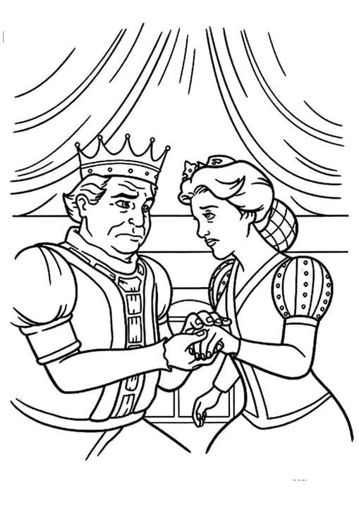 The king and queen