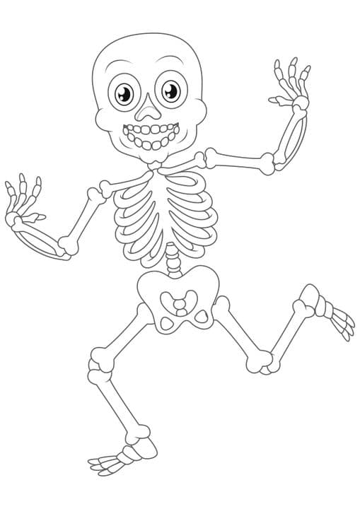 Running Skeleton