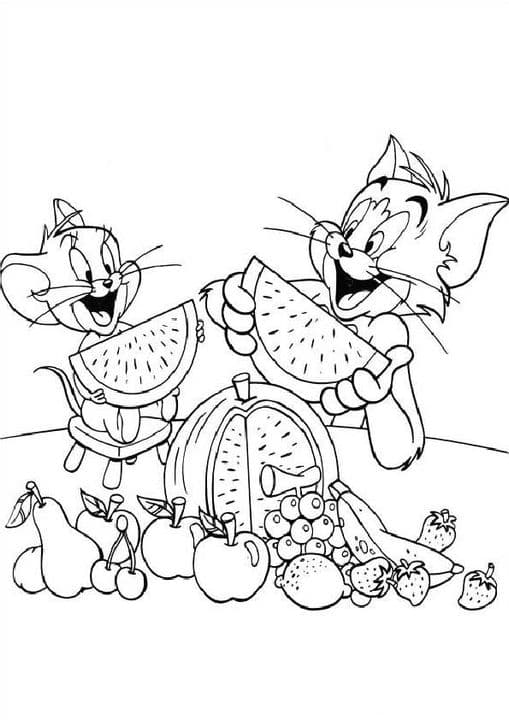 Iceman Eating Fruits