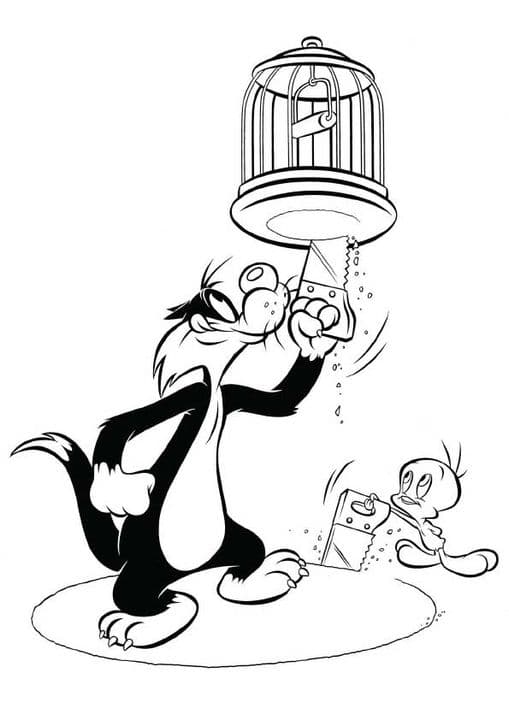 Tweety with Sylvester