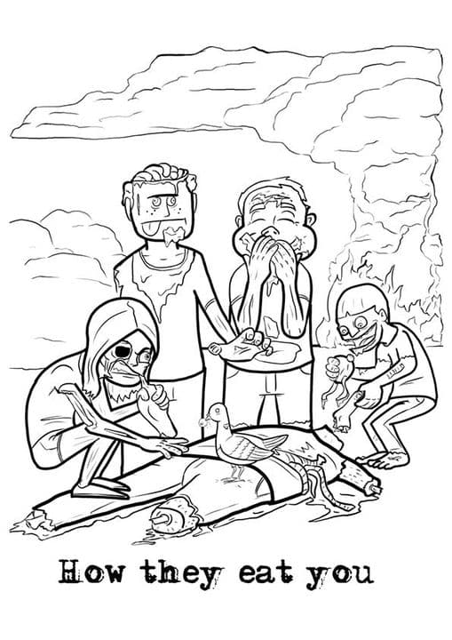 Zombie Eats Men
