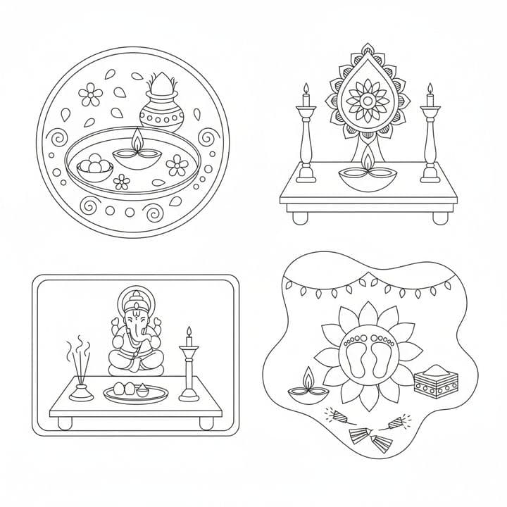 Diwali Icons