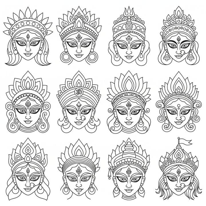 Goddess Faces