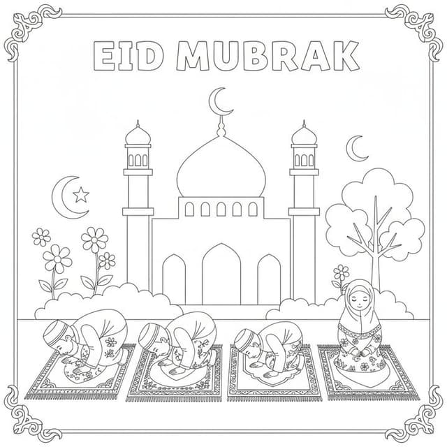 Eid Sketch
