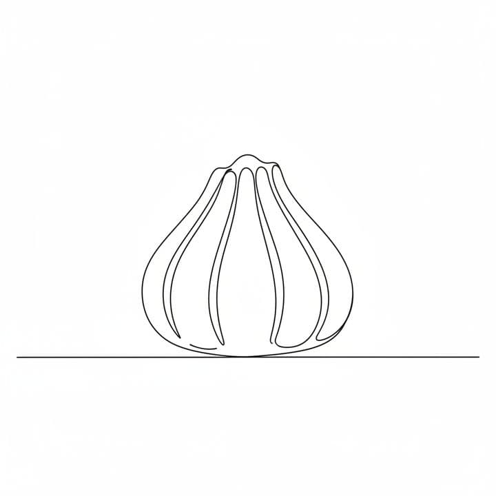 Garlic Outline