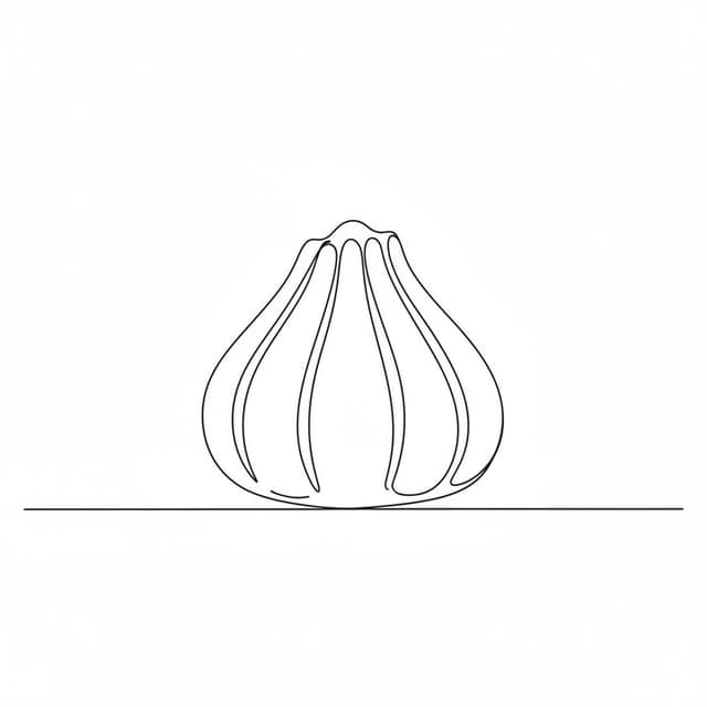 Garlic Outline
