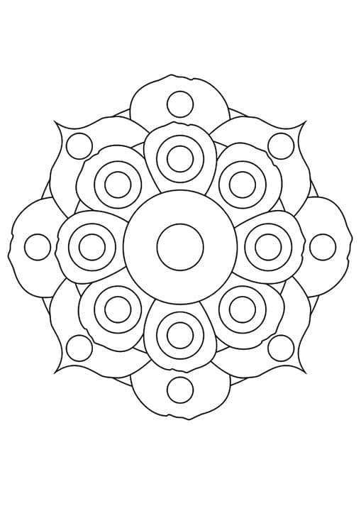 Mandala Flower