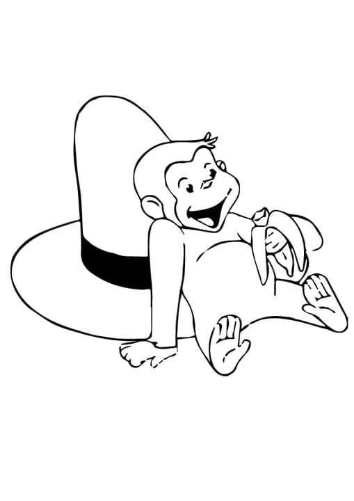 Monkey Eating Banana