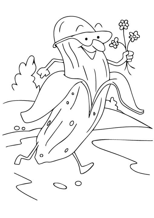 Monkey Enjoying Banana