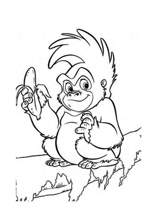 Chipmunk with Banana