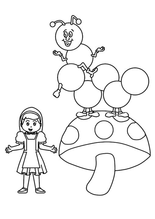 Bug & Girl Mushroom