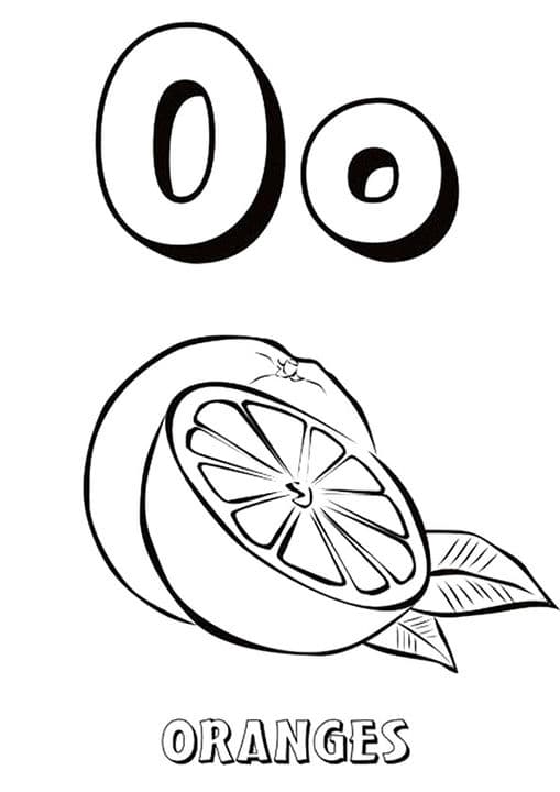 O for Orange