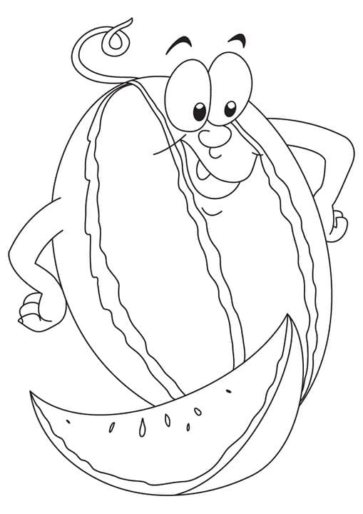 Watermelon Cartoon