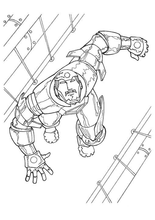 Climbing Iron Man