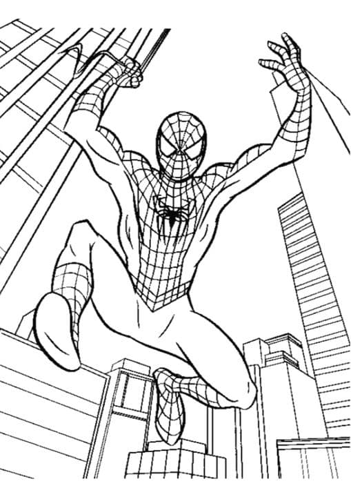 Jumping Spiderman