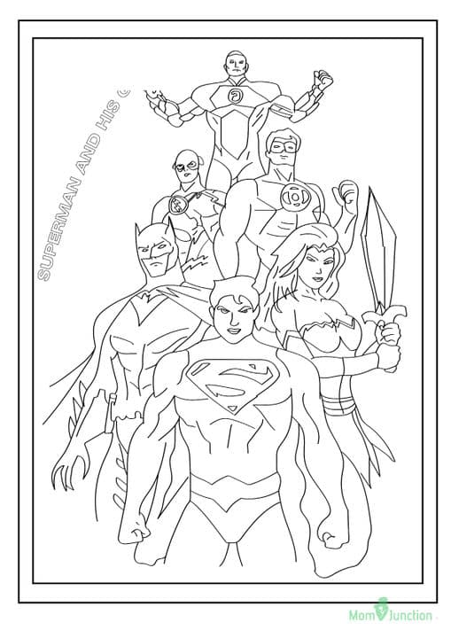 Superman with Gang