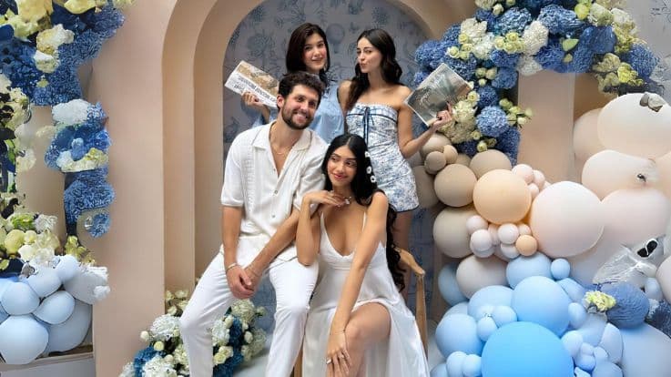 Alanna Panday baby shower