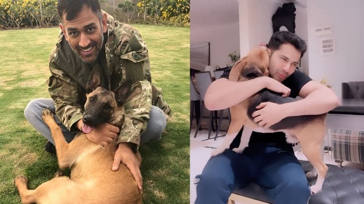 Celebs with their pets