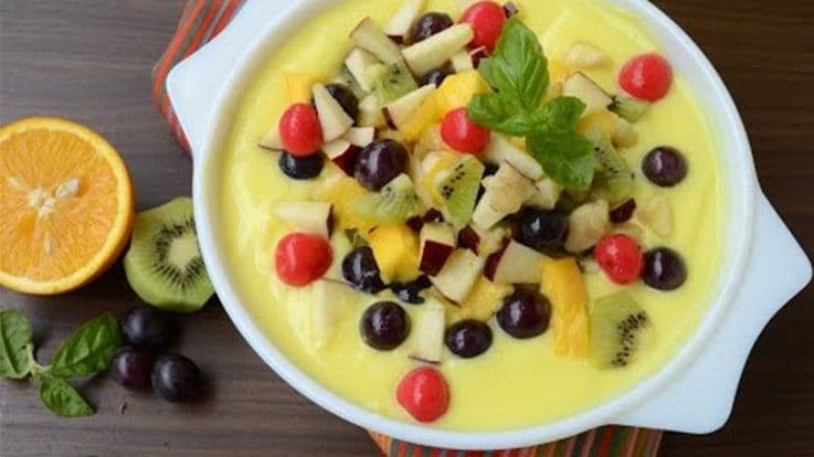 Quick and simple custard recipes for your child