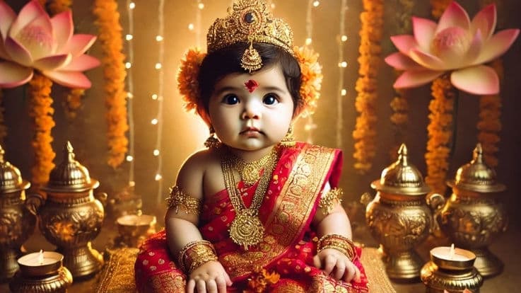 Baby Girl Names Inspired by Goddess Lakshmi