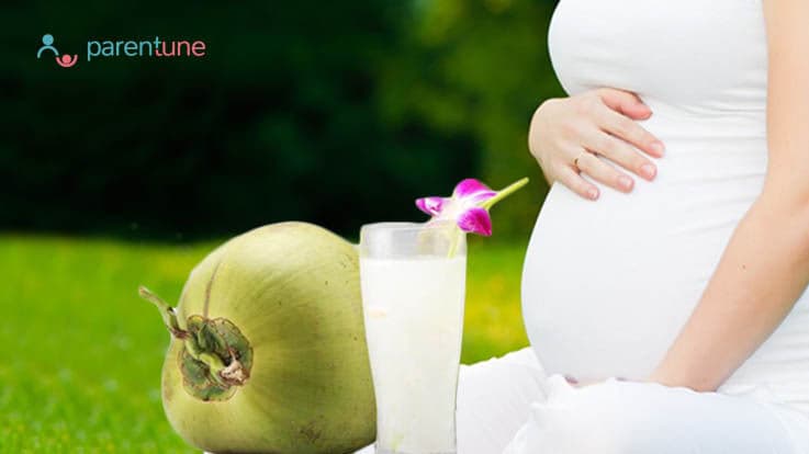 Drinking Coconut Water(Nariyal Pani) during Pregnancy - Benefits & Myths