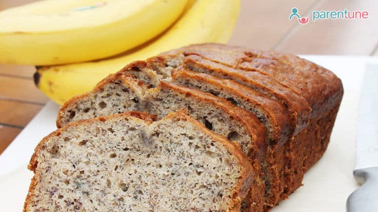 Healthy Banana Bread Recipe For Your Child