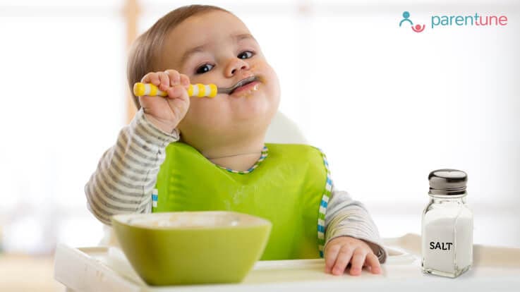 When and how to give salt to my baby?
