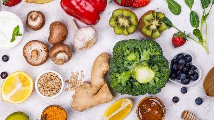 Winter Immunity Boosting Superfood, Herbs & Veggies for Child