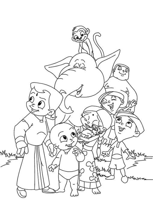 Chhota Bheem Friends