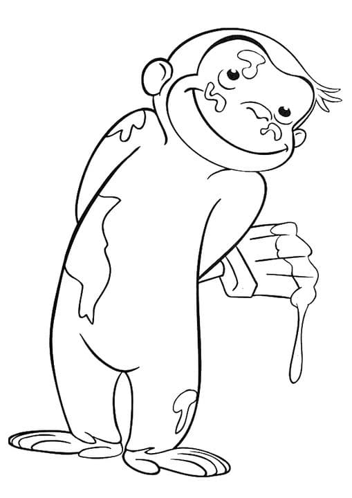 Painter Curious George