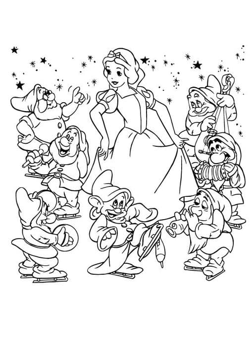 Snow white & Dwarfs