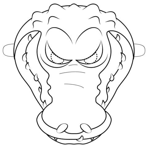 Aligator Mask
