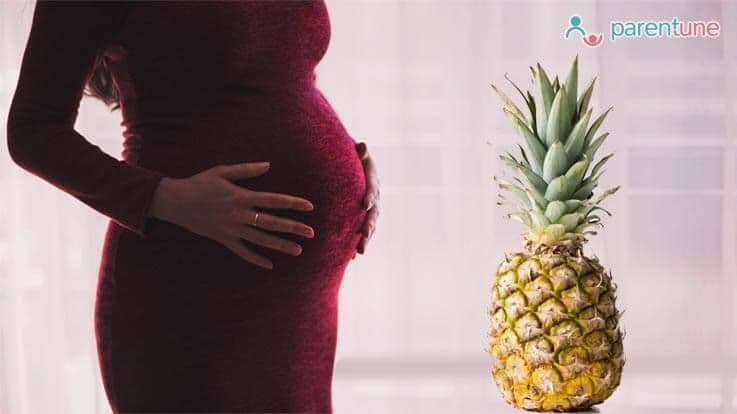 Beautiful view of Pineapple During Pregnancy And Meal Planning